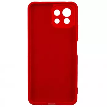 Evelatus Xiaomi Mi 11 Lite / 11 Lite 5G / 11 Lite 5G NE Capa em nano silicone Soft Touch TPU vermelha