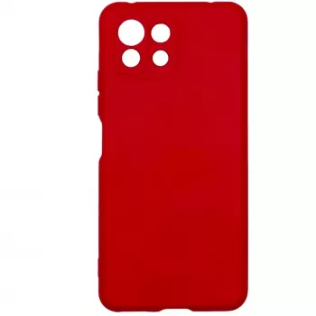 Evelatus Xiaomi Mi 11 Lite / 11 Lite 5G / 11 Lite 5G NE Capa em nano silicone Soft Touch TPU vermelha