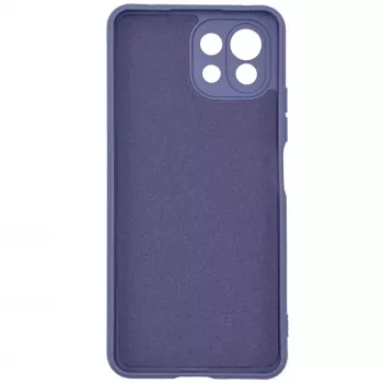 Evelatus Xiaomi Mi 11 Lite / 11 Lite 5G / 11 Lite 5G NE Capa em nano silicone Soft Touch TPU cinzenta
