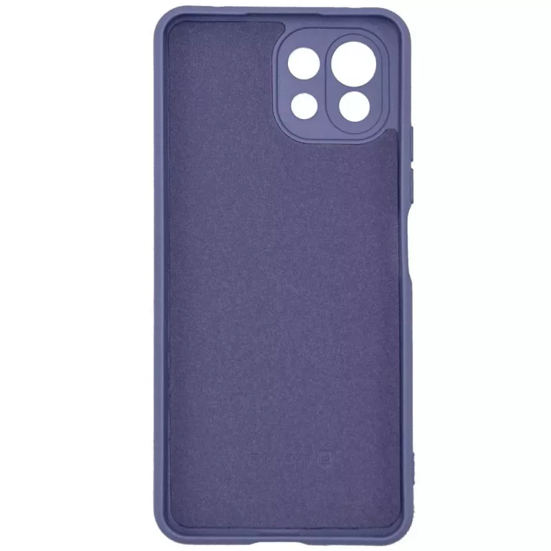 Evelatus Xiaomi Mi 11 Lite / 11 Lite 5G / 11 Lite 5G NE Capa em nano silicone Soft Touch TPU cinzenta