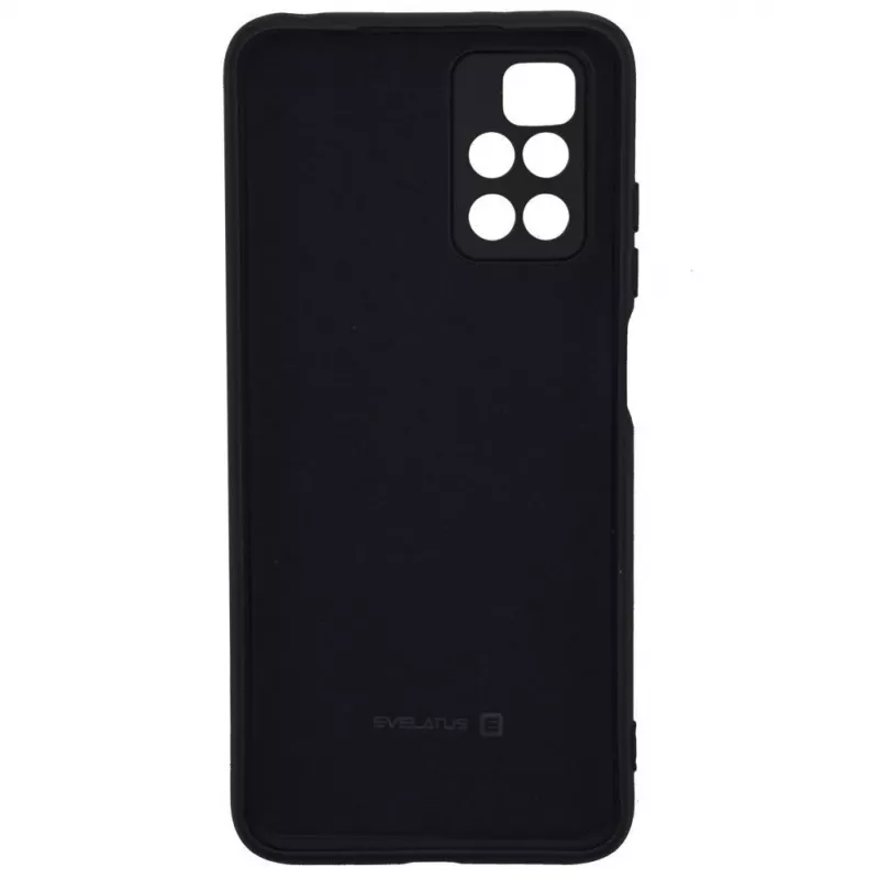 Evelatus Xiaomi Redmi 10 Capa em nano silicone Soft Touch TPU preta