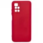 Evelatus Xiaomi Redmi 10 Capa em nano silicone Soft Touch TPU vermelha