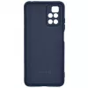 Evelatus Xiaomi Redmi 10 Capa em nano silicone Soft Touch TPU azul-marinho