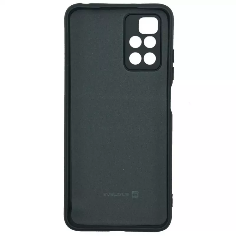 Evelatus Xiaomi Redmi 10 Capa em nano silicone Soft Touch TPU verde-escura