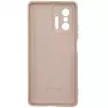 Evelatus Capa em nano silicone Soft Touch TPU para Xiaomi 11T / 11T Pro - bege