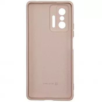 Evelatus Capa em nano silicone Soft Touch TPU para Xiaomi 11T / 11T Pro - bege