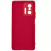 Evelatus Xiaomi 11T / 11T Pro Capa em nano silicone Soft Touch TPU vermelha
