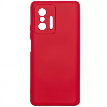 Evelatus Xiaomi 11T / 11T Pro Capa em nano silicone Soft Touch TPU vermelha