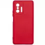 Evelatus Xiaomi 11T / 11T Pro Capa em nano silicone Soft Touch TPU vermelha