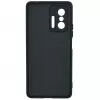 Evelatus Capa em nano silicone Soft Touch TPU verde-escura para Xiaomi 11T/11T Pro