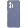 Evelatus Xiaomi 11T / 11T Pro Capa em nano silicone Soft Touch TPU cinzenta
