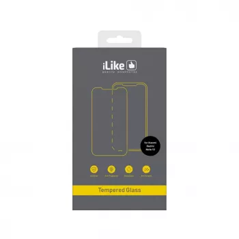 iLike protetor de ecrã em vidro temperado para Xiaomi Redmi Note 10 Pro, clear, 0,33 mm, dureza 9H