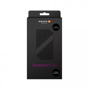 EVELATUS Matte 2.5D Silk Cover vidro temperado protetor de ecrã para Apple iPhone 7 Plus/8 Plus, antiestático, Japan Glue