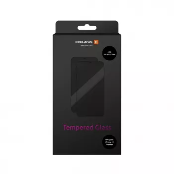 Evelatus Apple iPhone 12 Pro Max 6,7 polegadas Matte 2.5D Silk Cover Japan Glue Glass Anti-Static protetor de ecrã