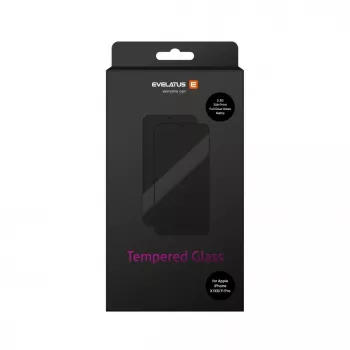 Evelatus Apple iPhone X/XS/11 Pro Matte 2.5D Silk Cover Japan Glue Glass Anti-Static Protector de ecrã
