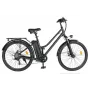 iLike BK1BL Bicicleta elétrica 36V 10Ah 26 polegadas 350W 25km/h IP54 preta