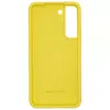 Evelatus Samsung Galaxy S22 Capa de silicone Premium Soft Touch amarela
