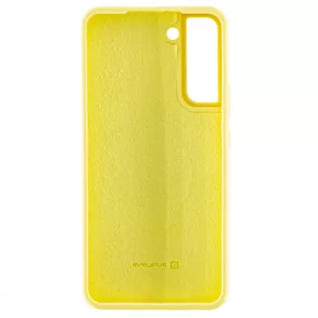 Evelatus Samsung Galaxy S22 Plus Capa de silicone Premium Soft Touch amarela