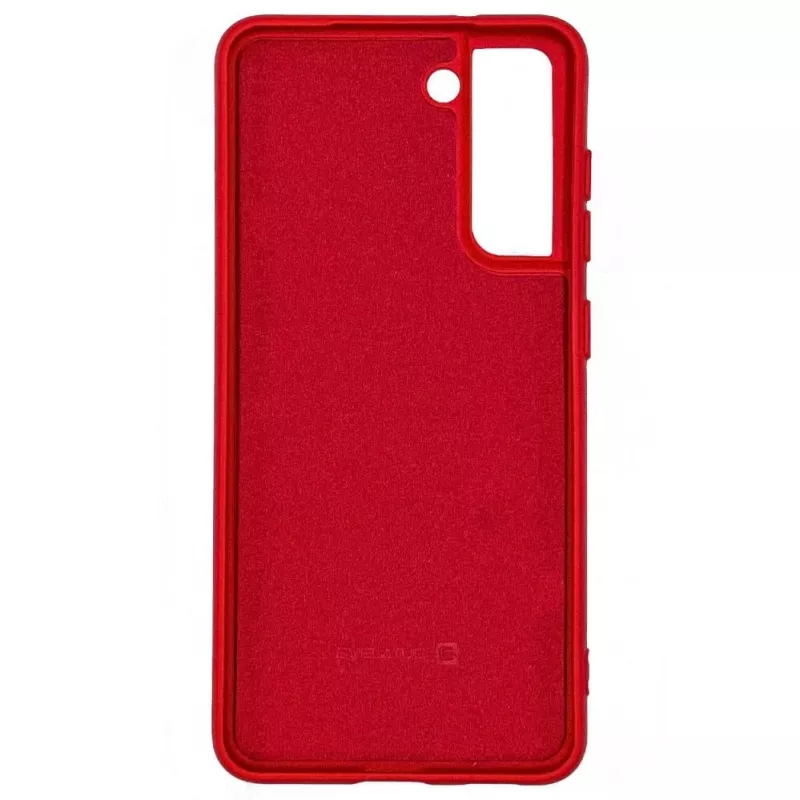 Evelatus Samsung Galaxy S22 Plus Capa de silicone Premium Soft Touch vermelho-chinês