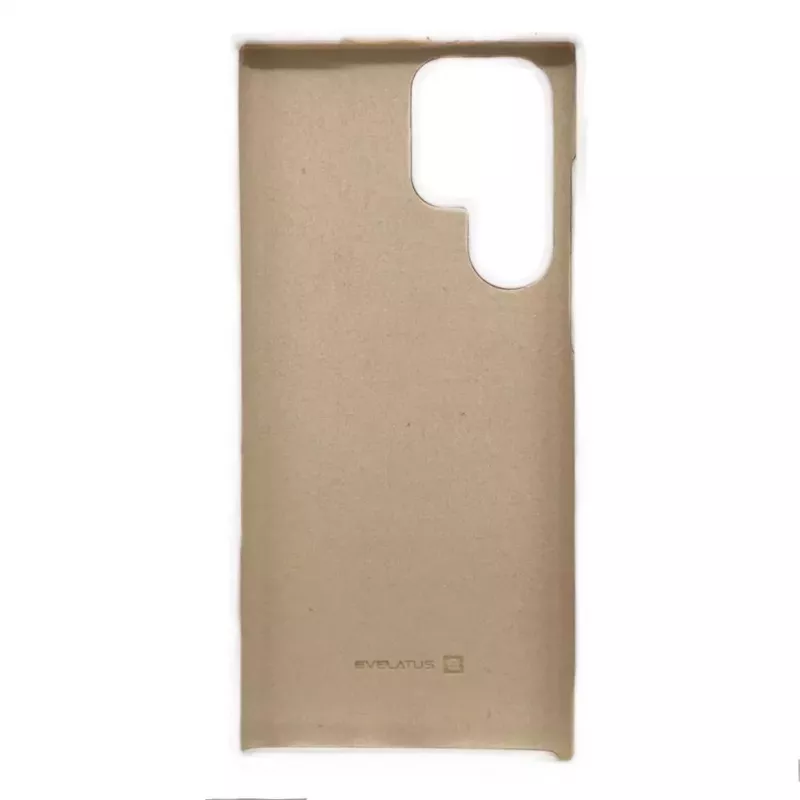 Evelatus Samsung Galaxy S22 Ultra Capa de silicone Premium Soft Touch branca