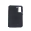 Evelatus Samsung Galaxy S21 FE Capa de silicone Premium Soft Touch preta