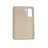 Evelatus Samsung Galaxy S21 FE Capa de silicone Premium Soft Touch branca