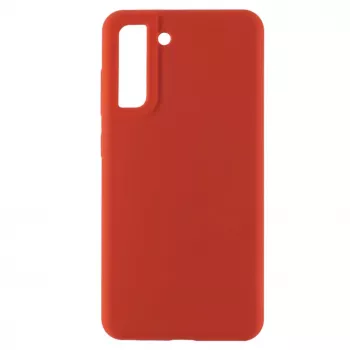 Evelatus Samsung Galaxy S21 FE Capa de silicone Premium Soft Touch vermelho-chinês