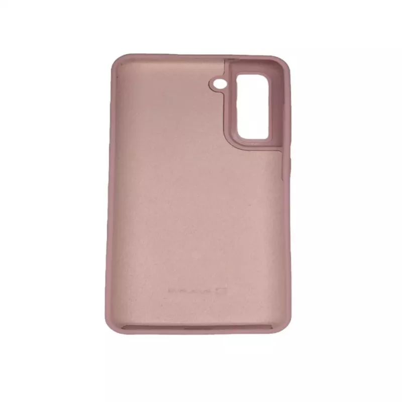 Evelatus Samsung Galaxy S21 FE Capa de silicone Premium Soft Touch rosa-areia