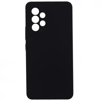 Evelatus Samsung Galaxy A73 5G Capa de silicone Premium Soft Touch preta