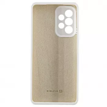 Evelatus Samsung Galaxy A73 5G Capa de silicone Premium Soft Touch branca