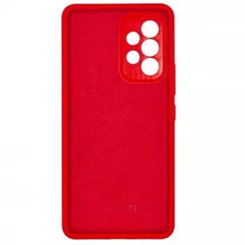 Evelatus Samsung Galaxy A73 5G Capa de silicone Premium Soft Touch vermelho-chinês