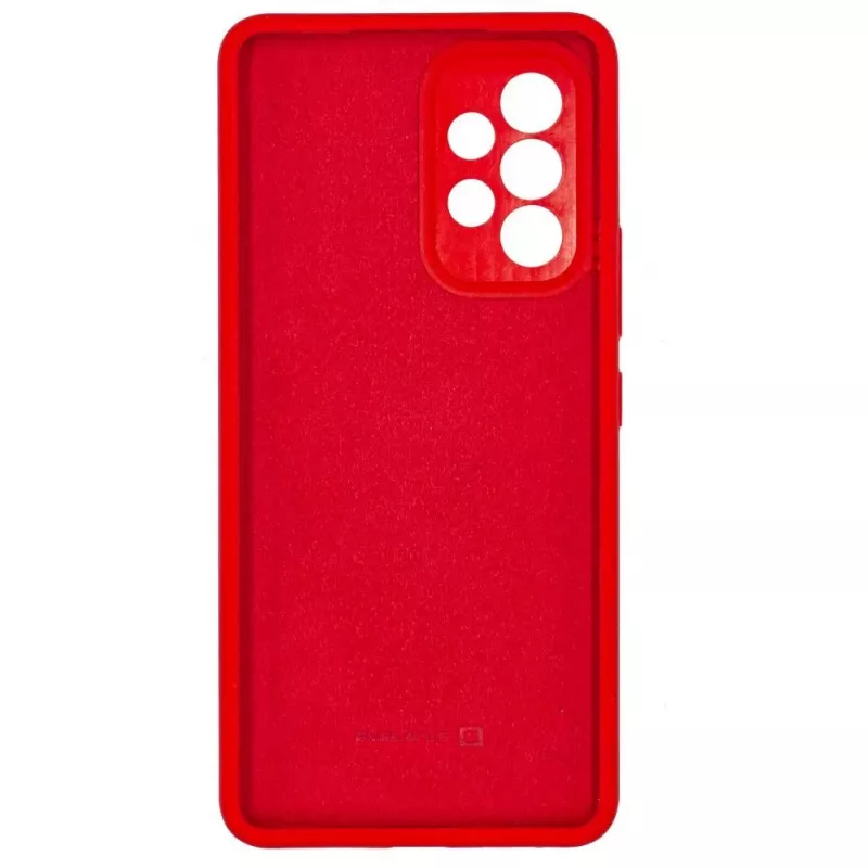 Evelatus Samsung Galaxy A73 5G Capa de silicone Premium Soft Touch vermelho-chinês