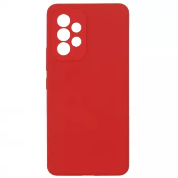 Evelatus Samsung Galaxy A73 5G Capa de silicone Premium Soft Touch vermelho-chinês