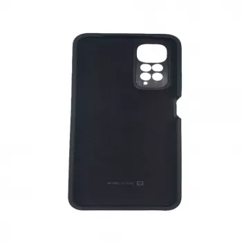 Evelatus Xiaomi Redmi Note 11/11S Capa de silicone Premium Soft Touch preta