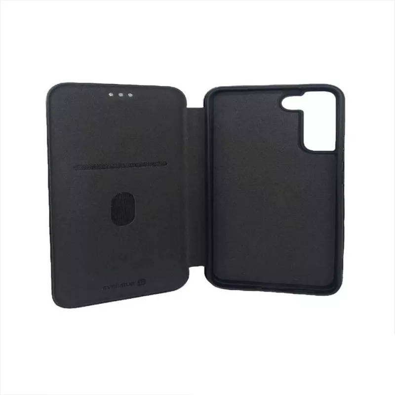 Evelatus Samsung Galaxy S22 Plus Capa tipo livro preta