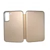 Evelatus Samsung Galaxy S22 Plus Capa tipo livro dourada