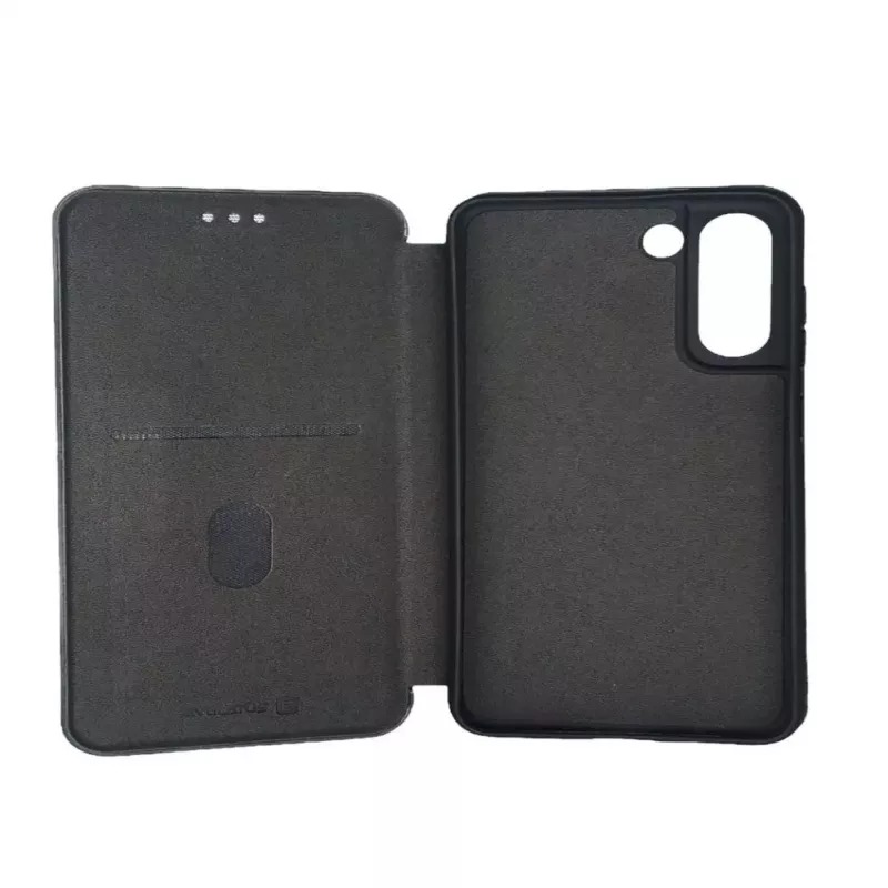 Evelatus Samsung Galaxy S21 FE Capa tipo livro preta