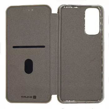 Evelatus Samsung Galaxy A73 5G Capa tipo livro dourada