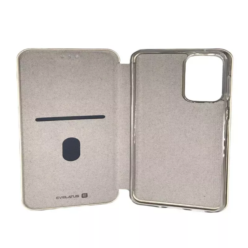 Evelatus Samsung Galaxy A33 5G Capa tipo livro dourada