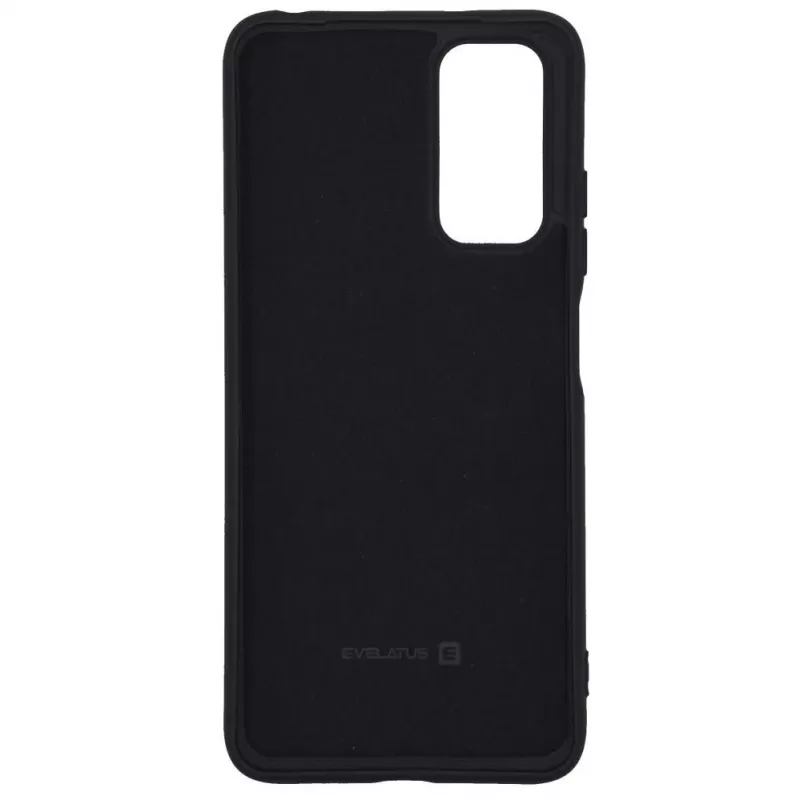Evelatus Xiaomi Redmi Note 11/11S Capa de silicone Nano Soft Touch TPU preta