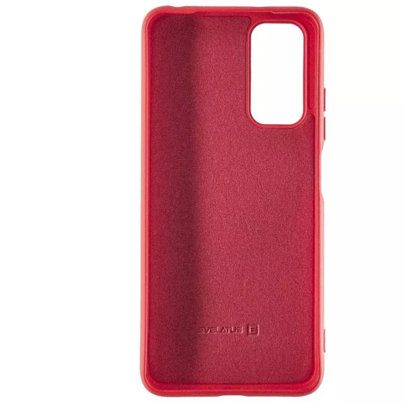 Evelatus Xiaomi Redmi Note 11/11S Capa de silicone Nano Soft Touch TPU vermelha