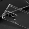 Evelatus Samsung Galaxy A13 4G LTE Capa de silicone militar à prova de choque TPU transparente