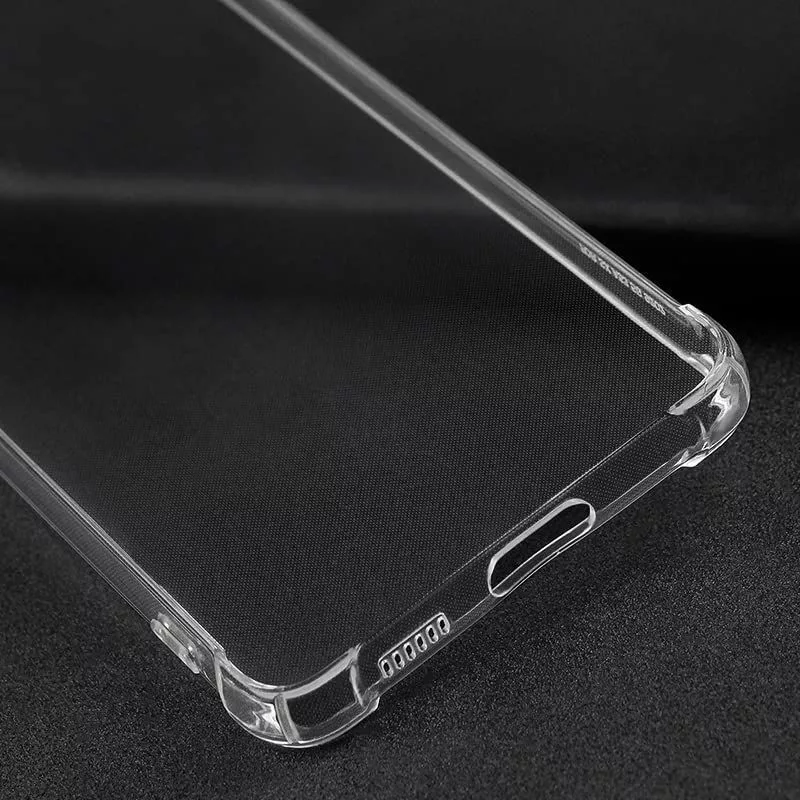 Evelatus Samsung Galaxy A13 4G LTE Capa de silicone militar à prova de choque TPU transparente