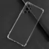 Evelatus Samsung Galaxy A13 4G LTE Capa de silicone militar à prova de choque TPU transparente