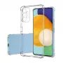 Evelatus Samsung Galaxy A13 4G LTE Capa de silicone militar à prova de choque TPU transparente