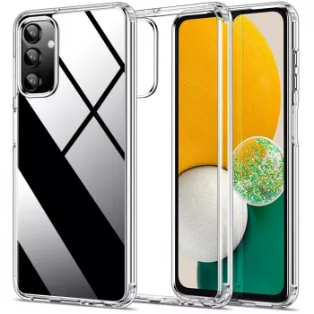 Evelatus Samsung Galaxy A13 4G LTE Capa de silicone transparente 1,5mm TPU transparente