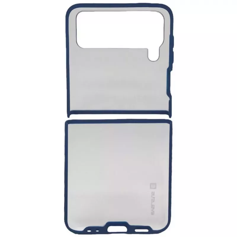Evelatus Samsung Galaxy Z Flip 3 Capa acrílica mate azul