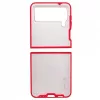 Evelatus Samsung Galaxy Z Flip 3 Capa acrílica mate vermelha