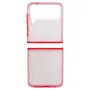 Evelatus Samsung Galaxy Z Flip 3 Capa acrílica mate vermelha