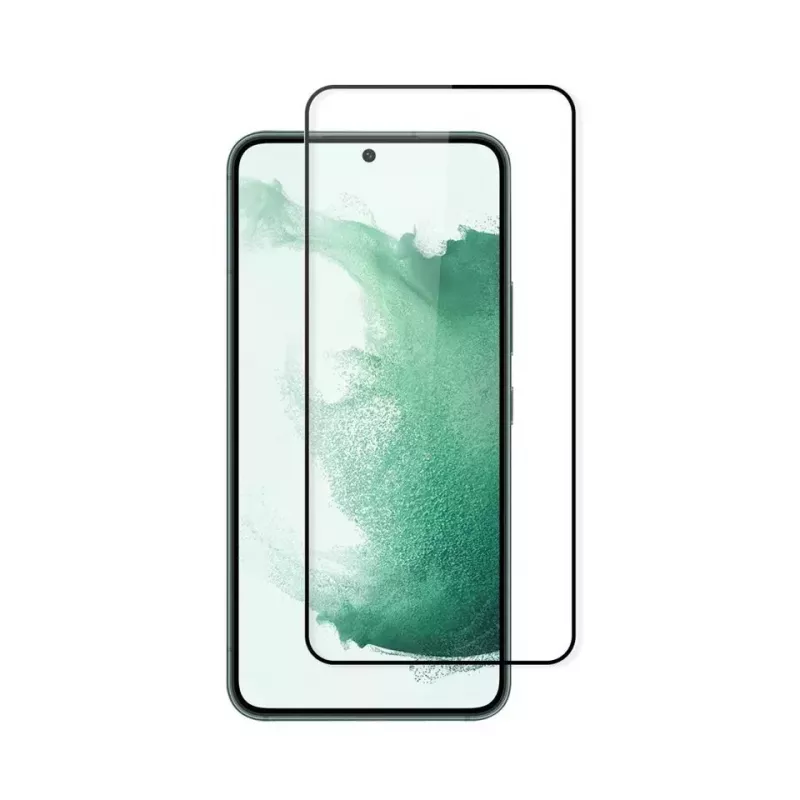 Evelatus Samsung Galaxy S22 2.5D Full Cover Japan Glue Glass Anti-Static Protector de ecrã